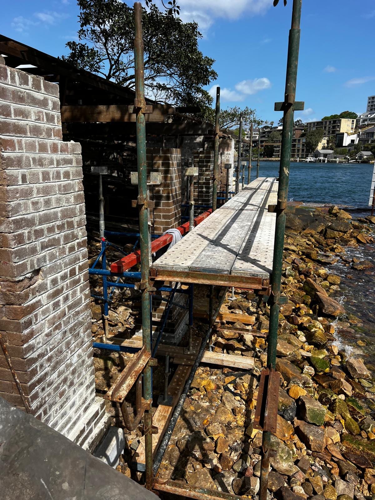 Goat Island Boat Shed - Heritage Restoration