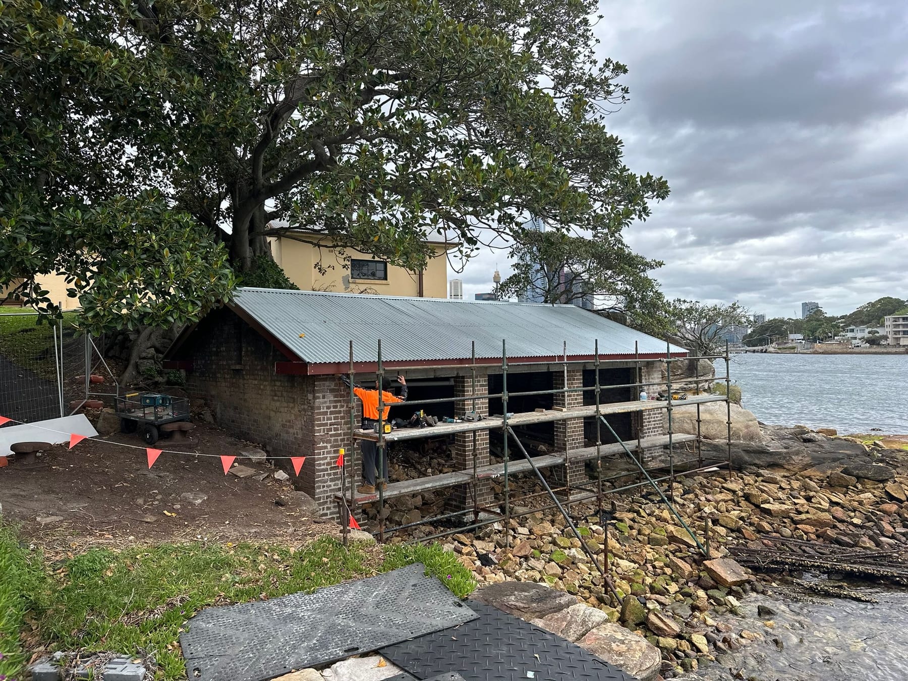 Goat Island Boat Shed - Heritage Restoration photo 4