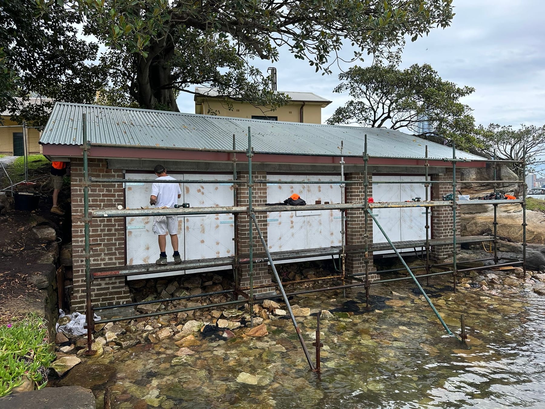 Goat Island Boat Shed - Heritage Restoration photo 9