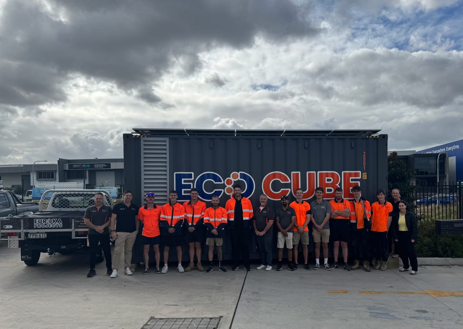 Eco Cube installation