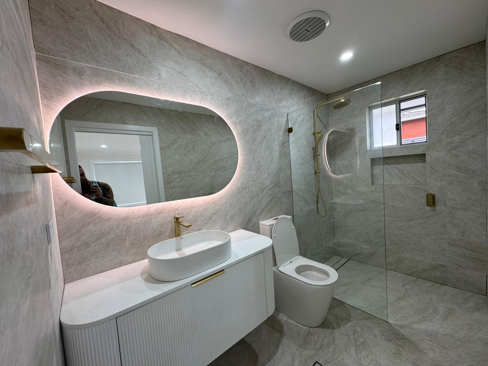 Full bathroom renovations