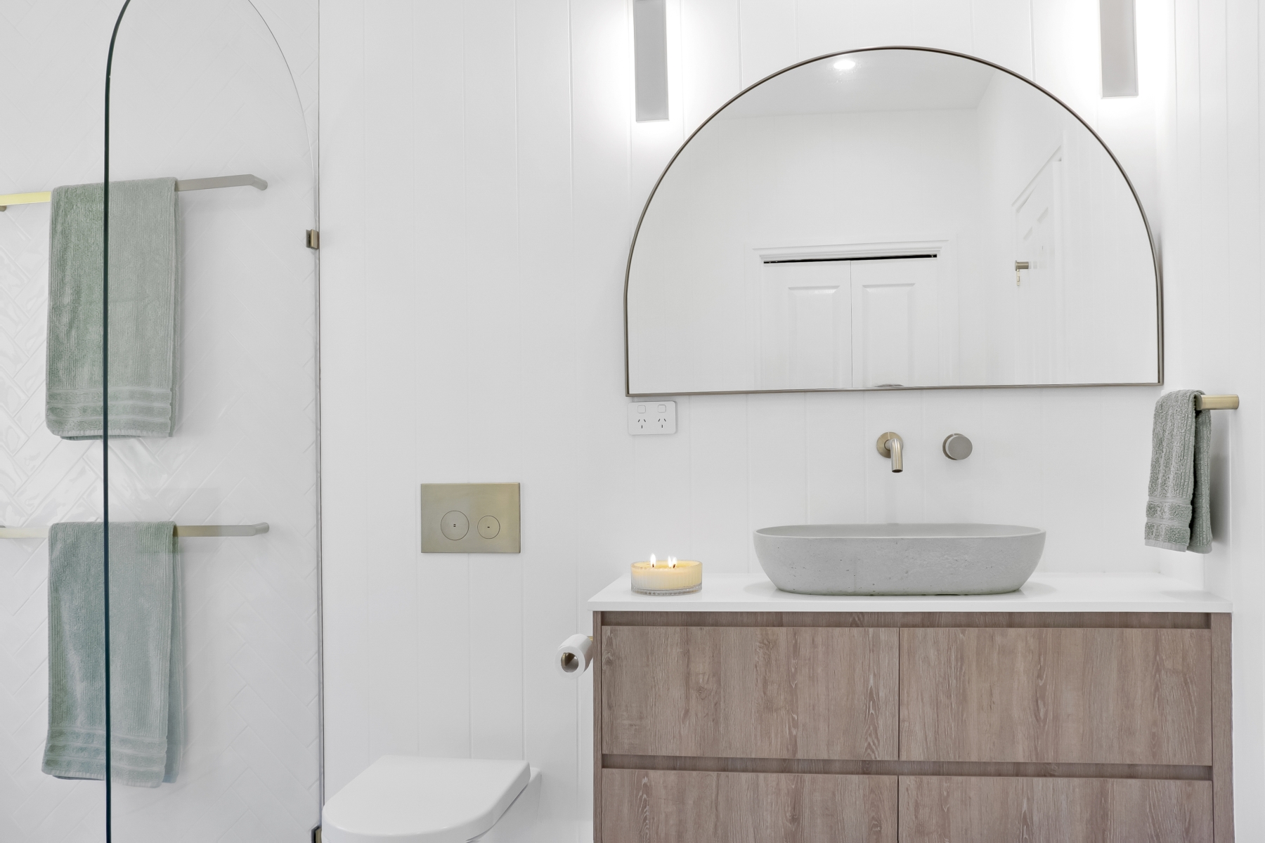 Bathroom renovation project